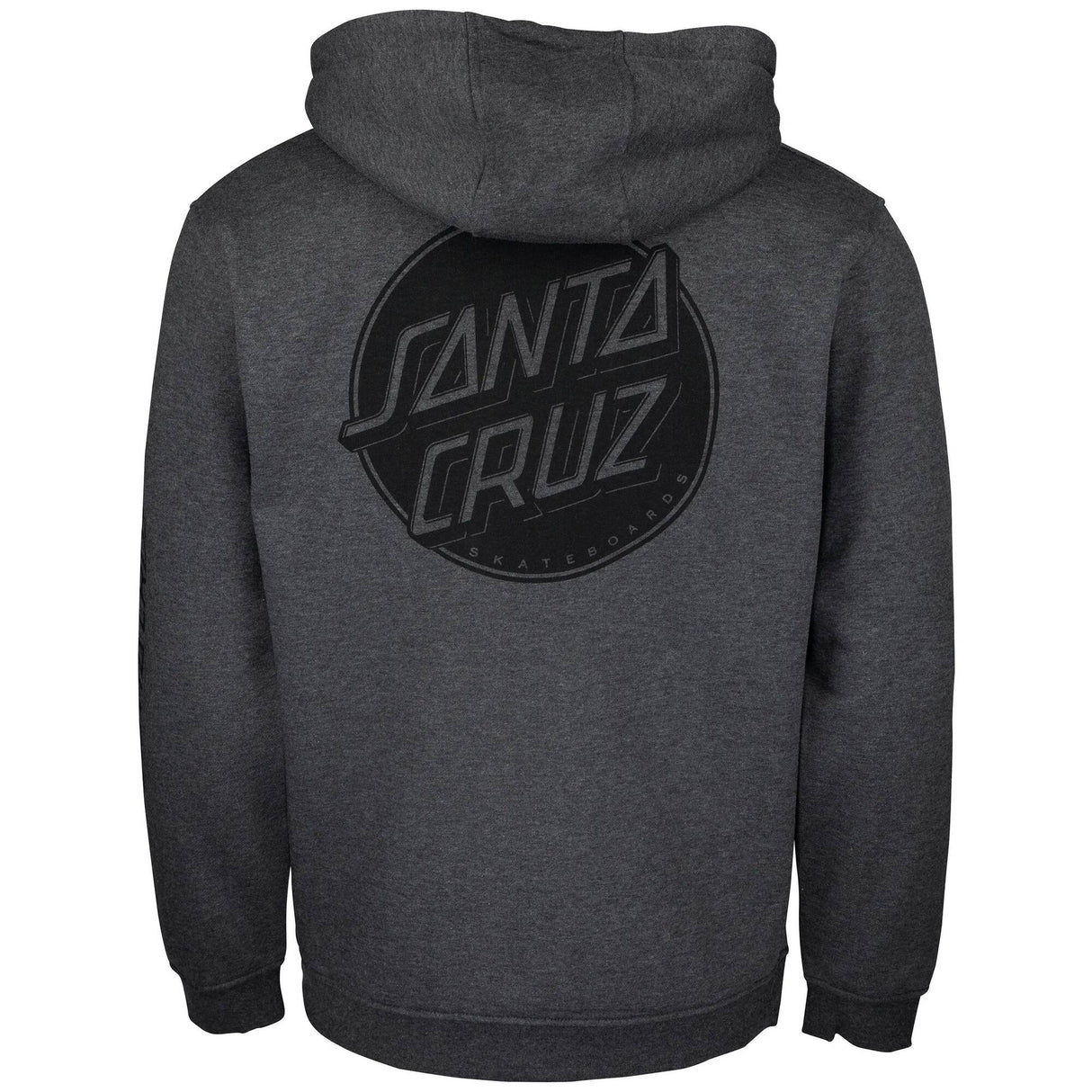 Santa Cruz Contra Dot Mono Hoodie - Charcoal Heather