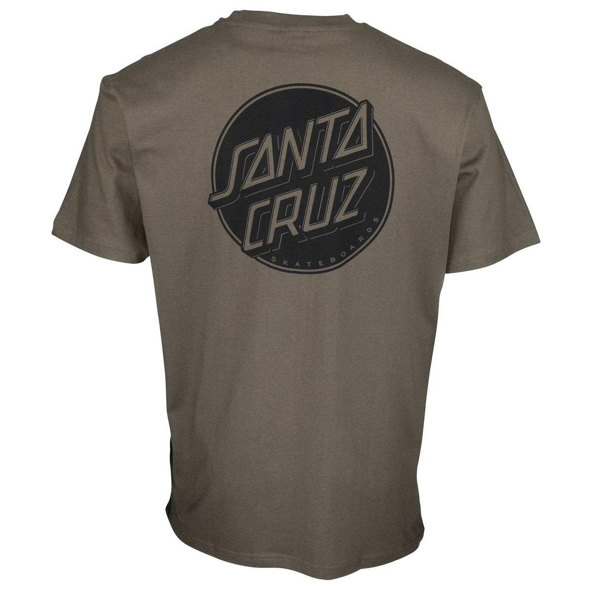 Santa Cruz Contra Dot Mono T Shirt - Washed Black