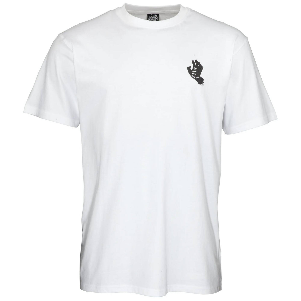 Santa Cruz Contra Hand Mono T Shirt - White