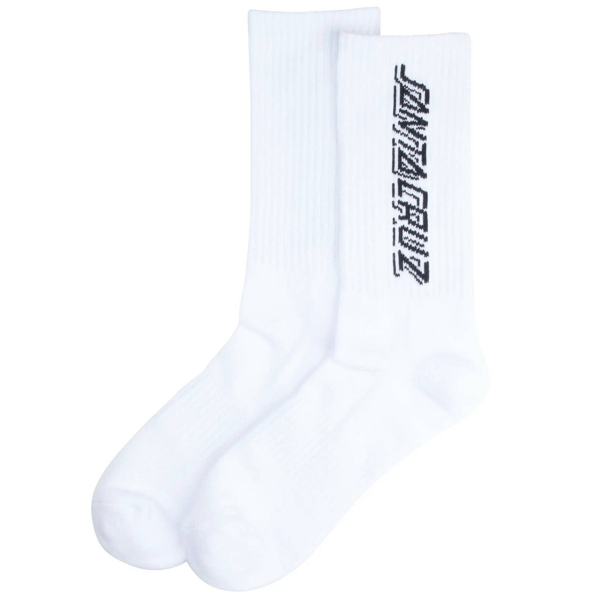 Santa Cruz Contra Strip Socks - White