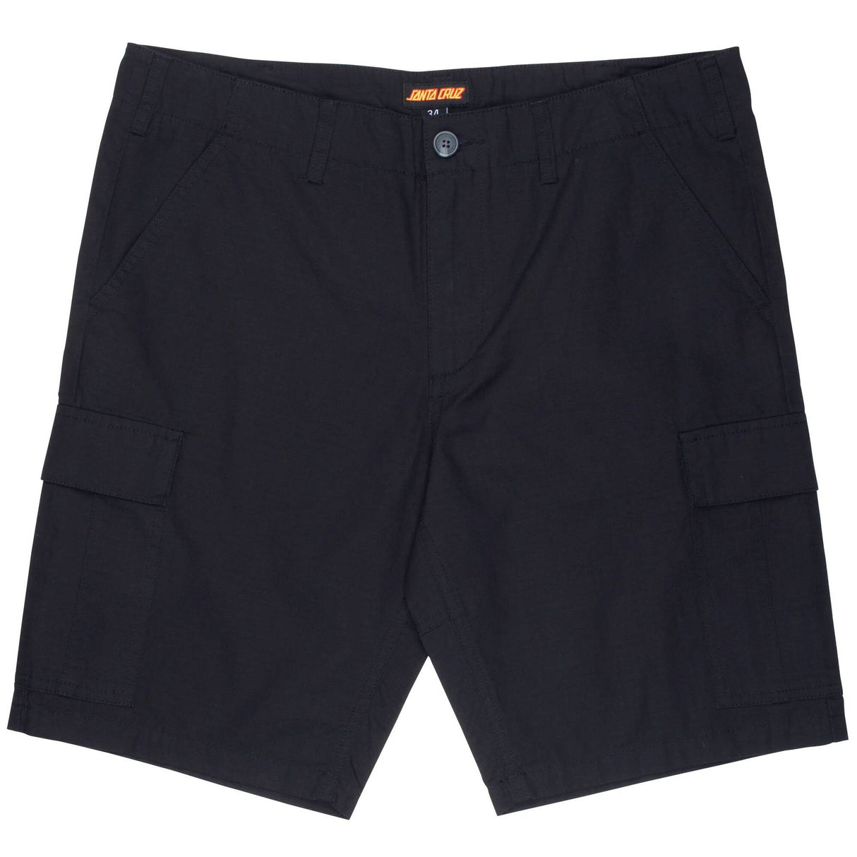 Santa Cruz Defeat Work Shorts - Black