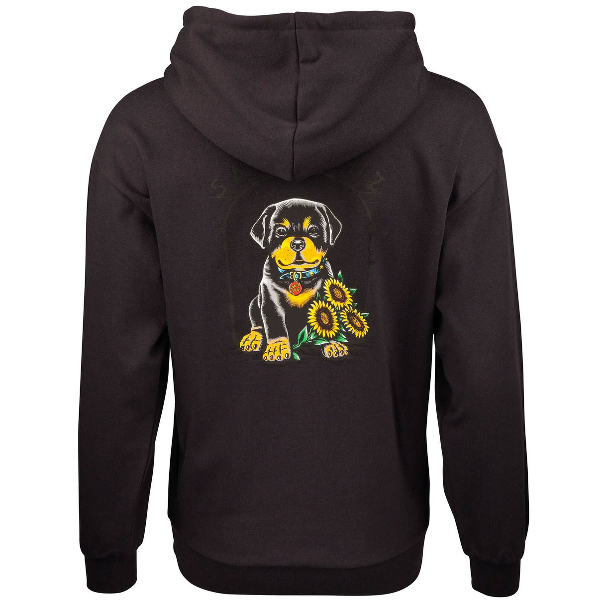 Santa Cruz Womens Dressen Dog House Hoodie - Black Wash