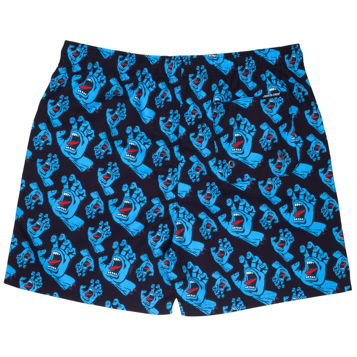 Santa Cruz Hands Allover Swimming Shorts - Black