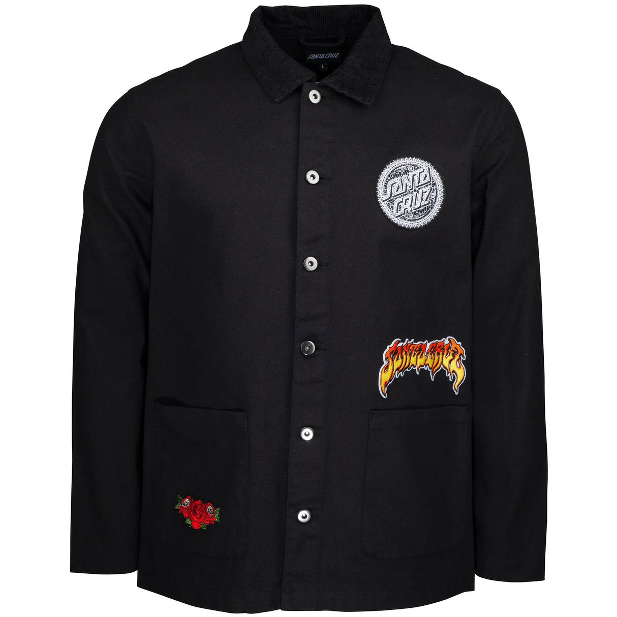 Santa Cruz Plant Jacket - Washed Black XL