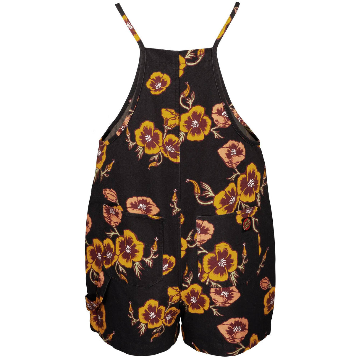 Santa Cruz Womens Poppy Playsuit - Poppy Print