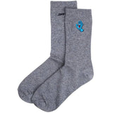 Santa Cruz Screaming Mini Hand Socks - Athletic Heather