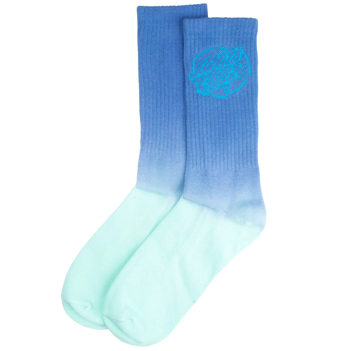 Santa Cruz Universal Dot Socks - Blue/Green