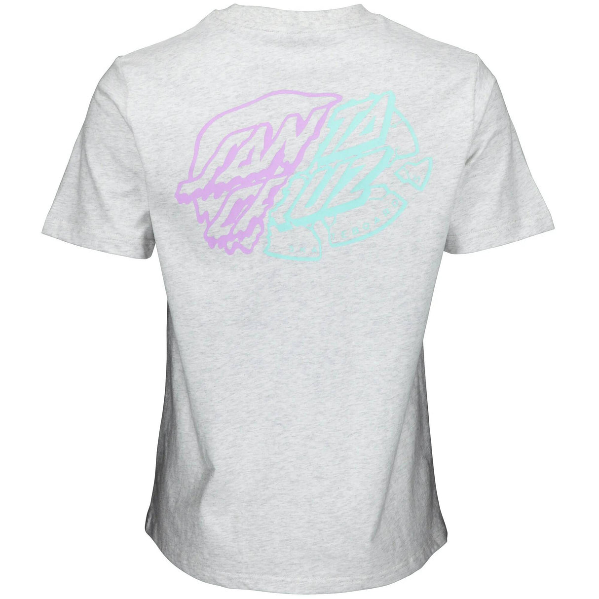 Santa Cruz Womens Universal Dot T Shirt - Athletic Heather
