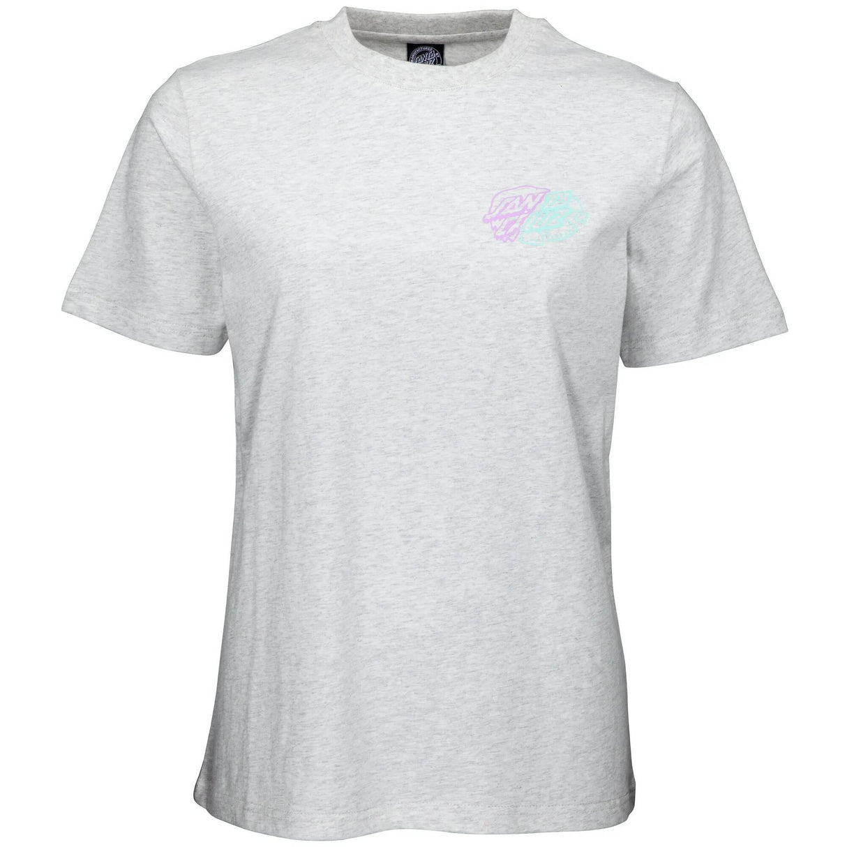 Santa Cruz Womens Universal Dot T Shirt - Athletic Heather Womens 8