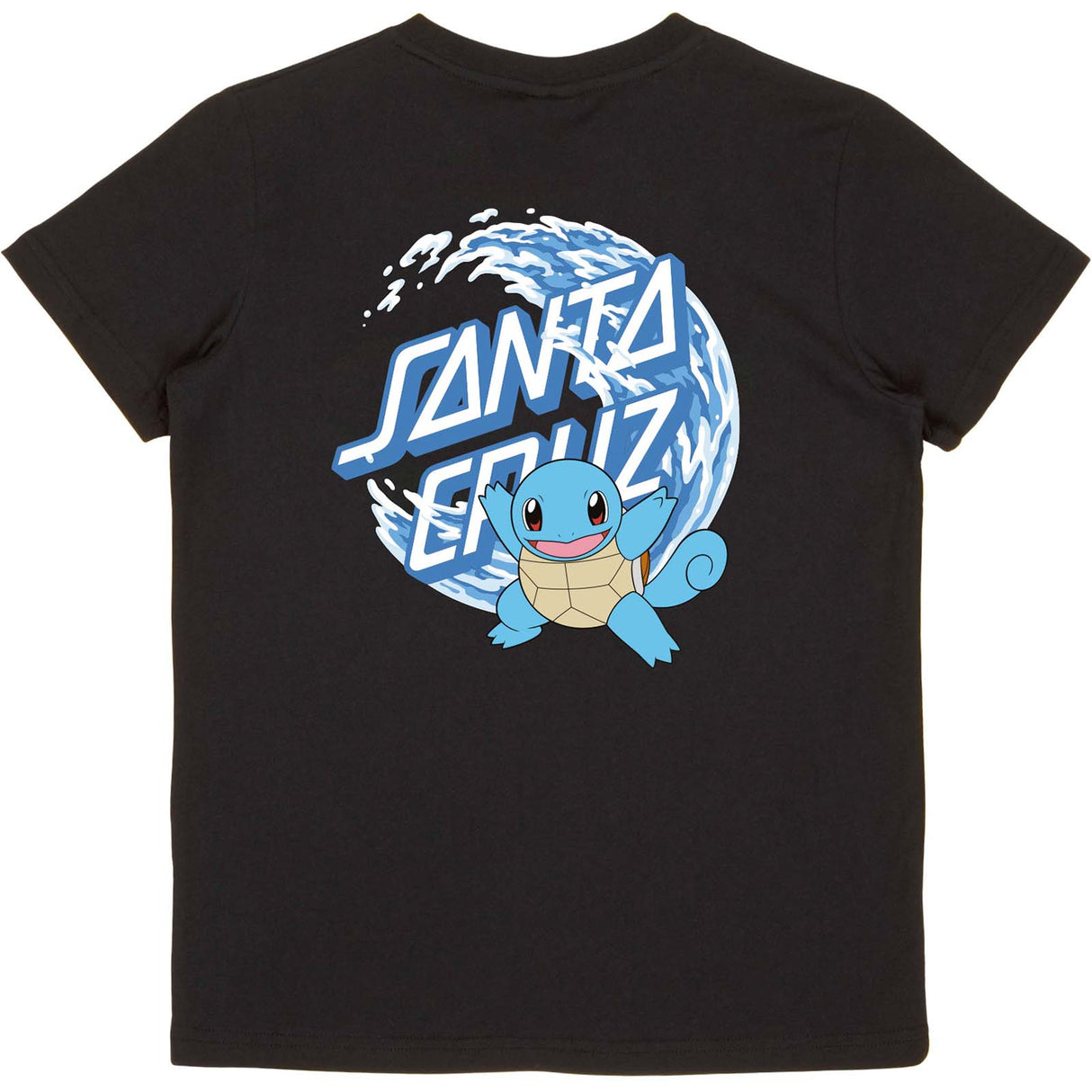 Santa Cruz x Pokemon Water Type 1 Kids T Shirt - Black