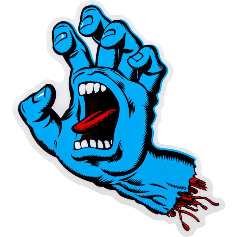 Santa Cruz Screaming Hand Sticker
