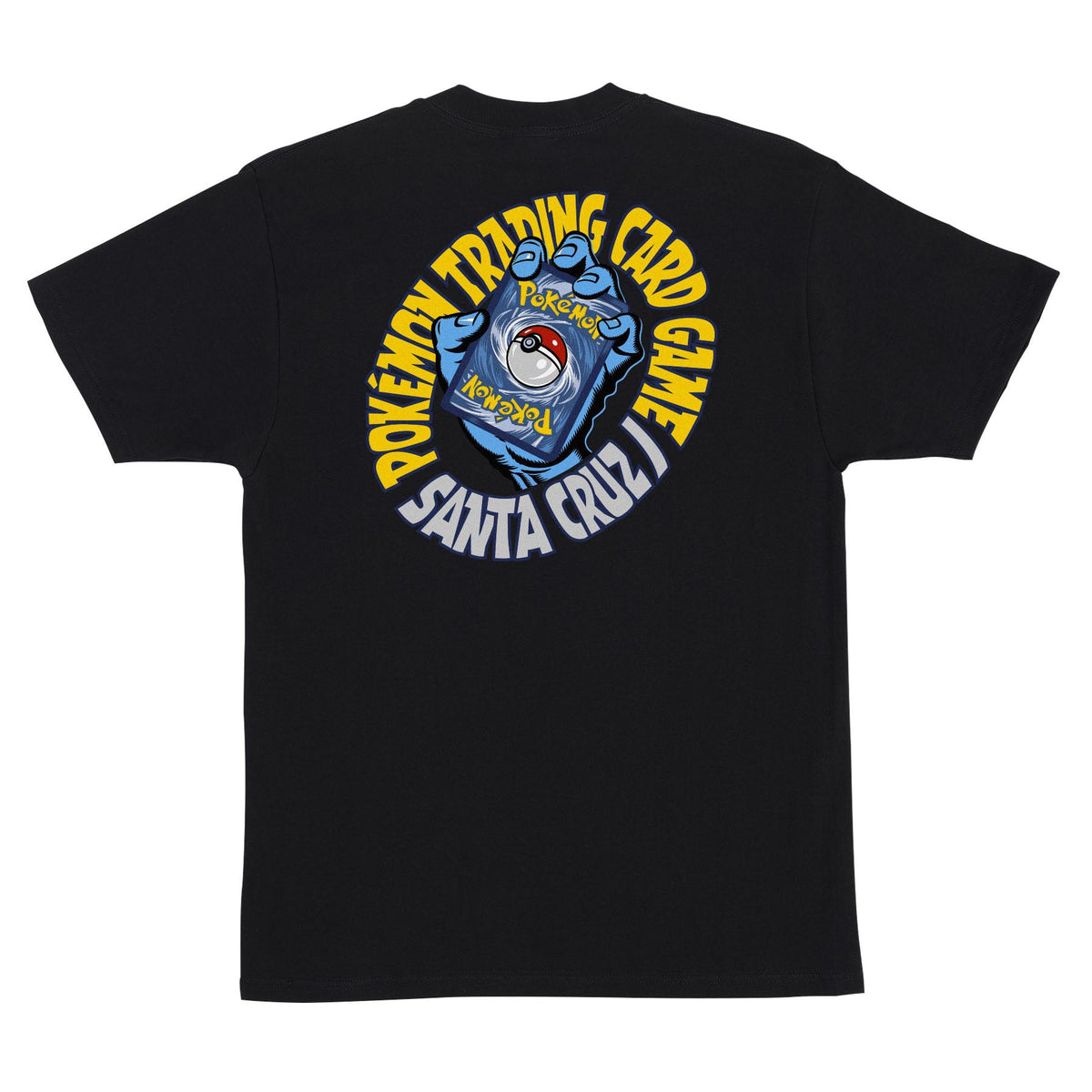 Santa Cruz x Pokémon TCG Hand T Shirt - Black