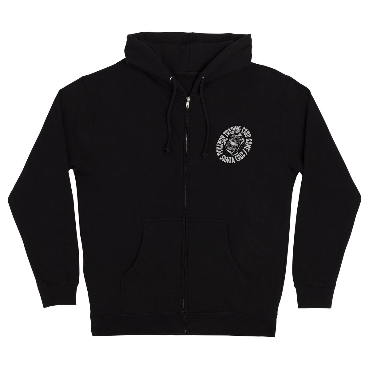 Santa Cruz x Pokémon TCG Hand Zip Hoodie - Black