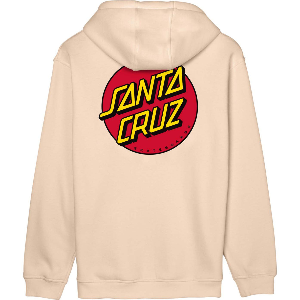 Santa Cruz Classic Dot Chest Hoodie - Oat