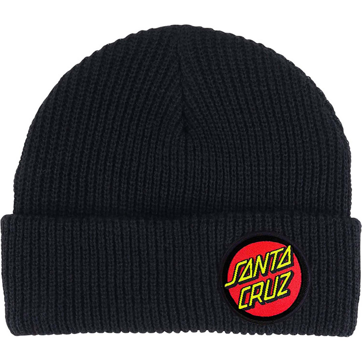 Santa Cruz Classic Dot Beanie - Black