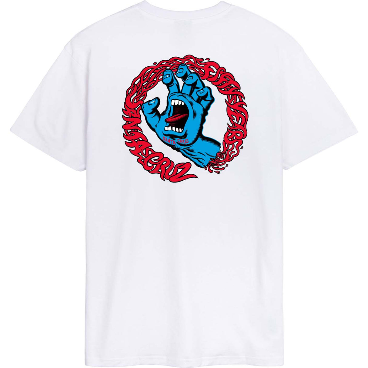 Santa Cruz Screaming 50 T Shirt - White