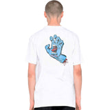 Santa Cruz Screaming Hand Chest T Shirt - White