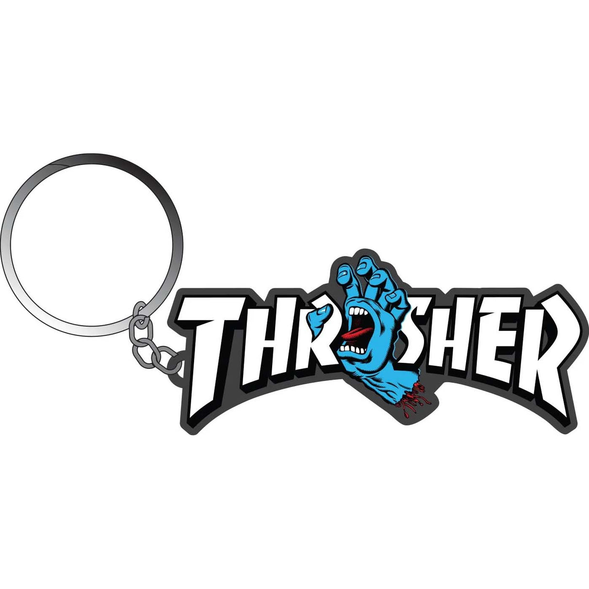 Santa Cruz x Thrasher Screaming Logo Key Chain