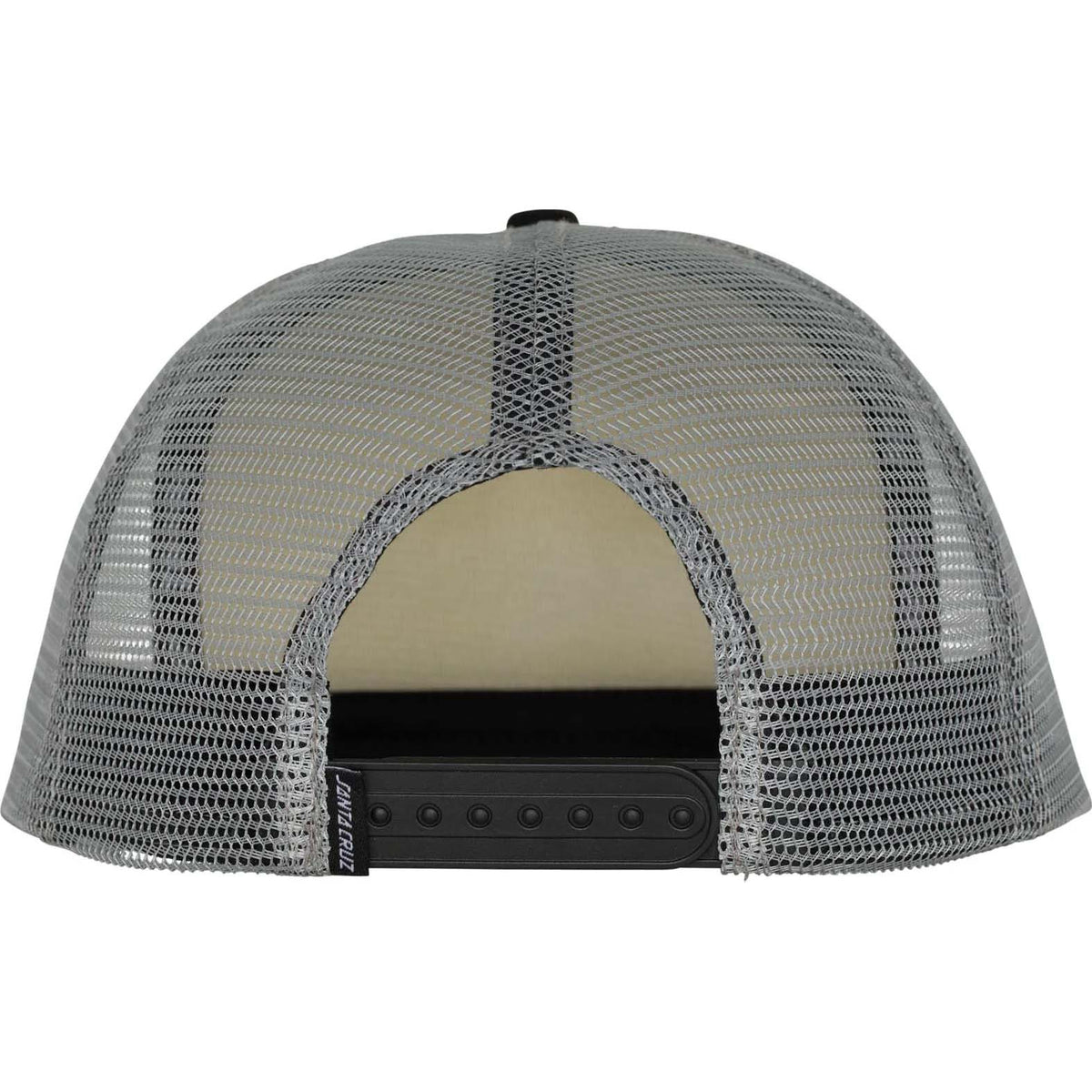 Santa Cruz x Thrasher Screaming Logo Trucker Cap - Black/Grey