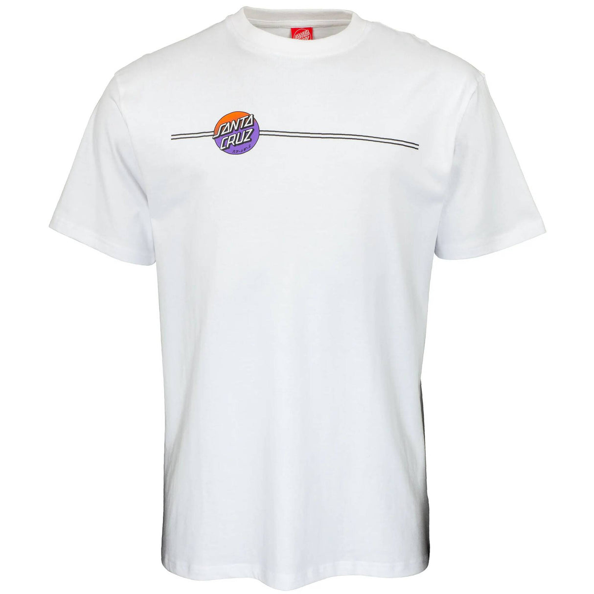 Santa Cruz Bogus Hand Fade T Shirt - White