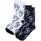Santa Cruz Mono Multi Hand Socks - Assorted (2 Pack)