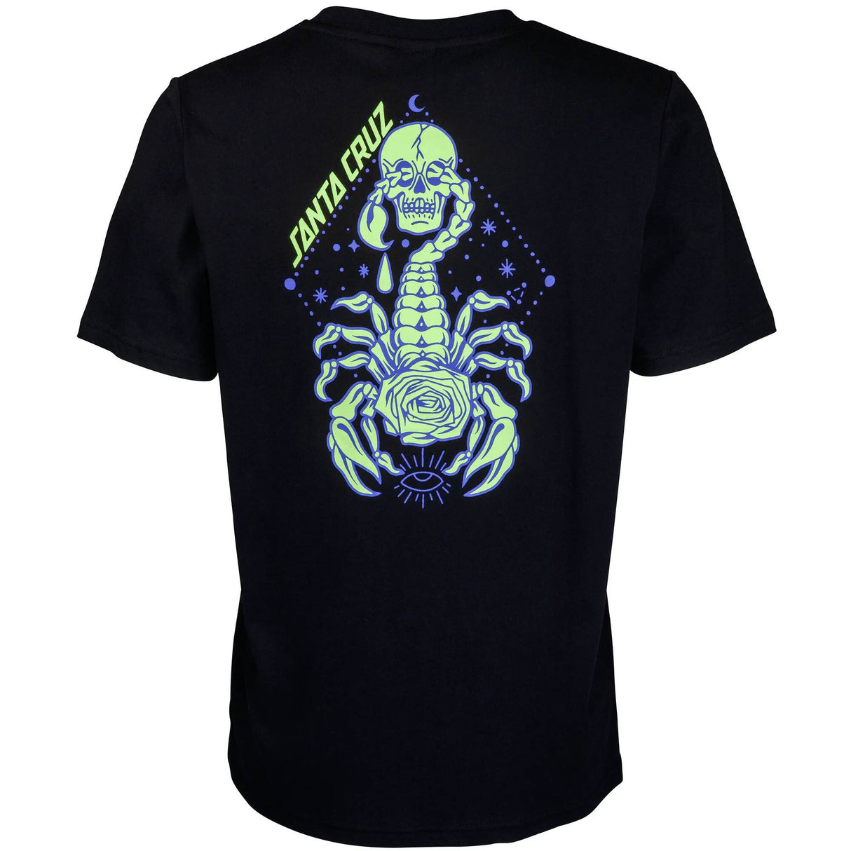 Santa Cruz Scorpio Womens T Shirt - Black