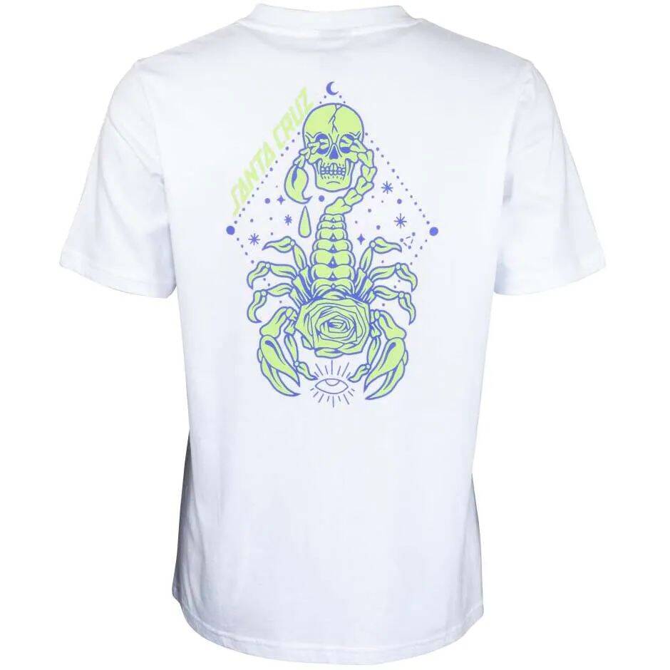 Santa Cruz Scorpio Womens T Shirt - White