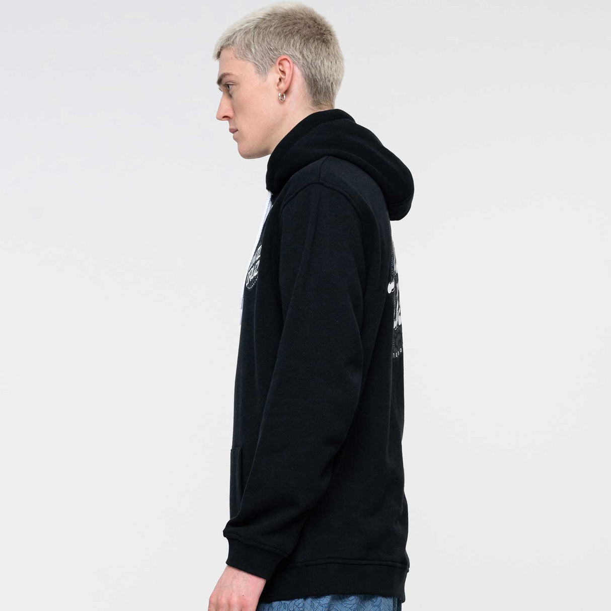 Santa Cruz Alive Dot Hoodie - Black