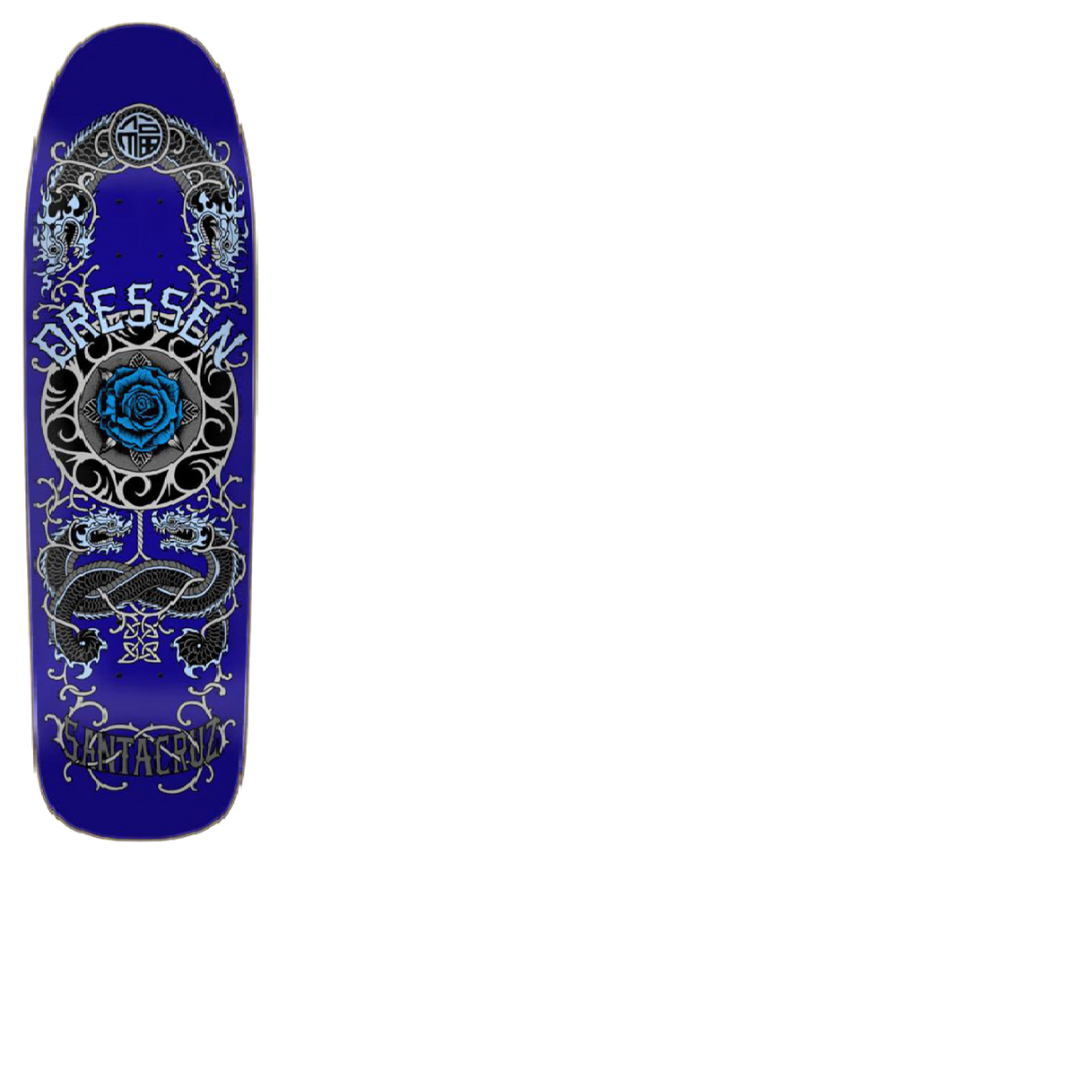 Santa Cruz Dressen Rose Crew Skateboard Deck - 9.31"