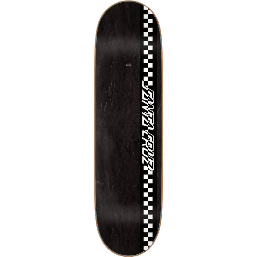 Santa Cruz Flame Dot Check Birch Skateboard Deck - 8.5"