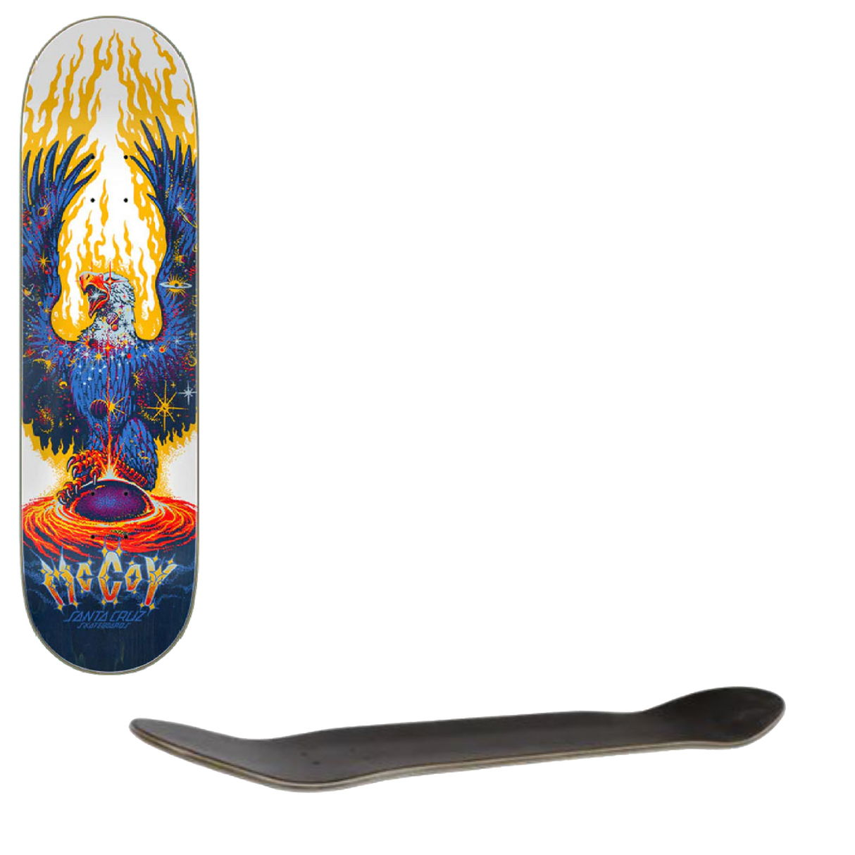 Santa Cruz McCoy Cosmic Eagle VX Skateboard Deck - 8.25"