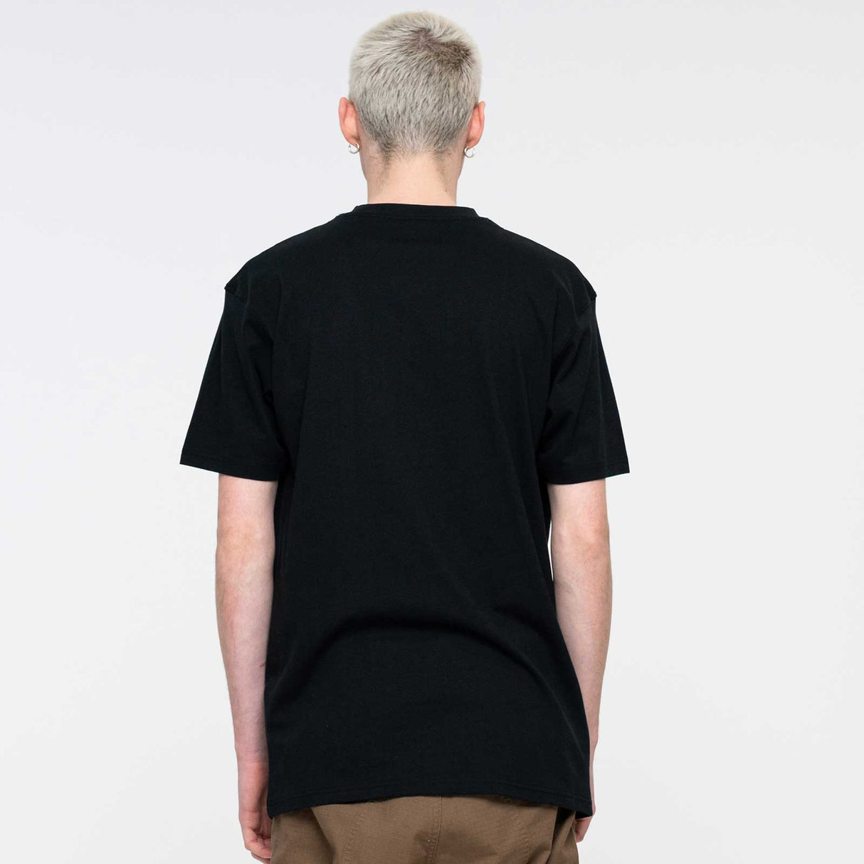 Santa Cruz Lined Not a Dot Front T Shirt - Black
