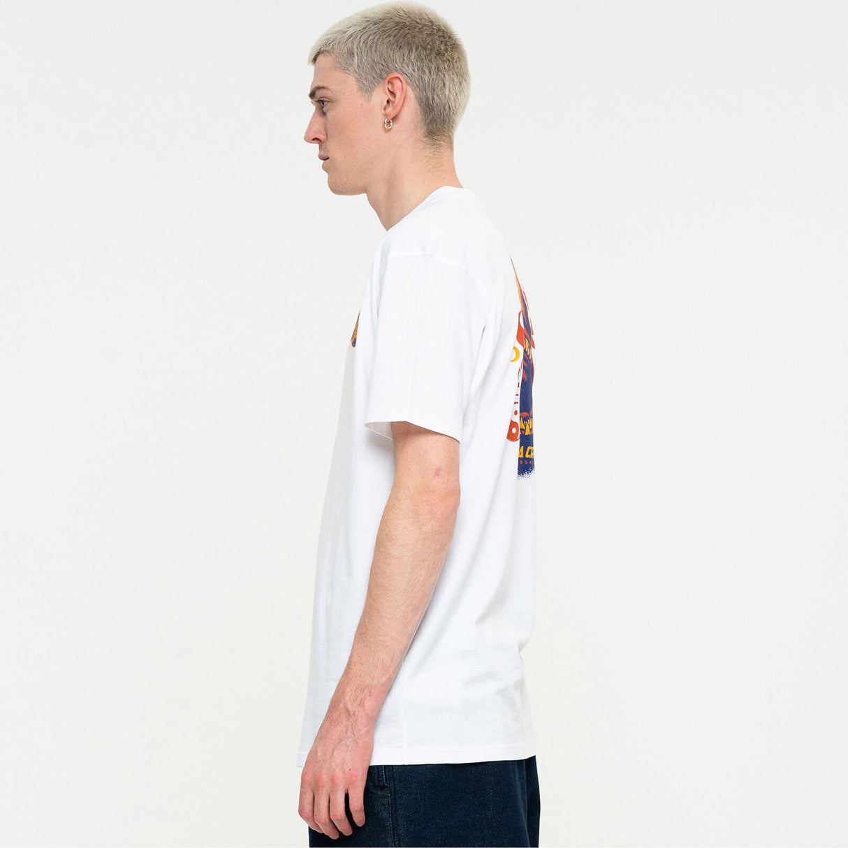 Santa Cruz Shark Trip T Shirt - White