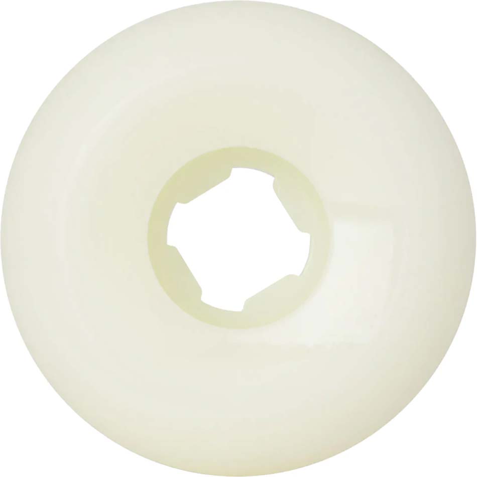 Santa Cruz Slime Balls Saucers Skateboard Wheels - White 57mm