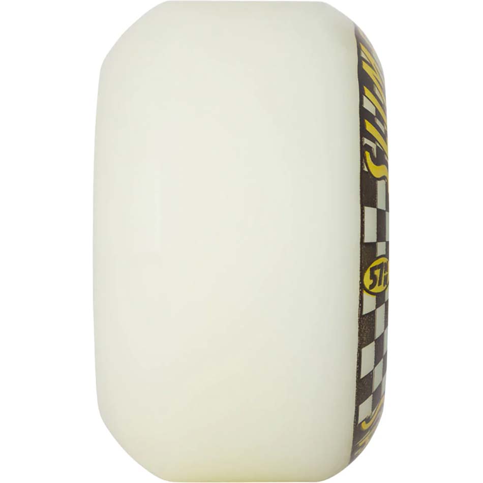 Santa Cruz Slime Balls Saucers Skateboard Wheels - White 57mm