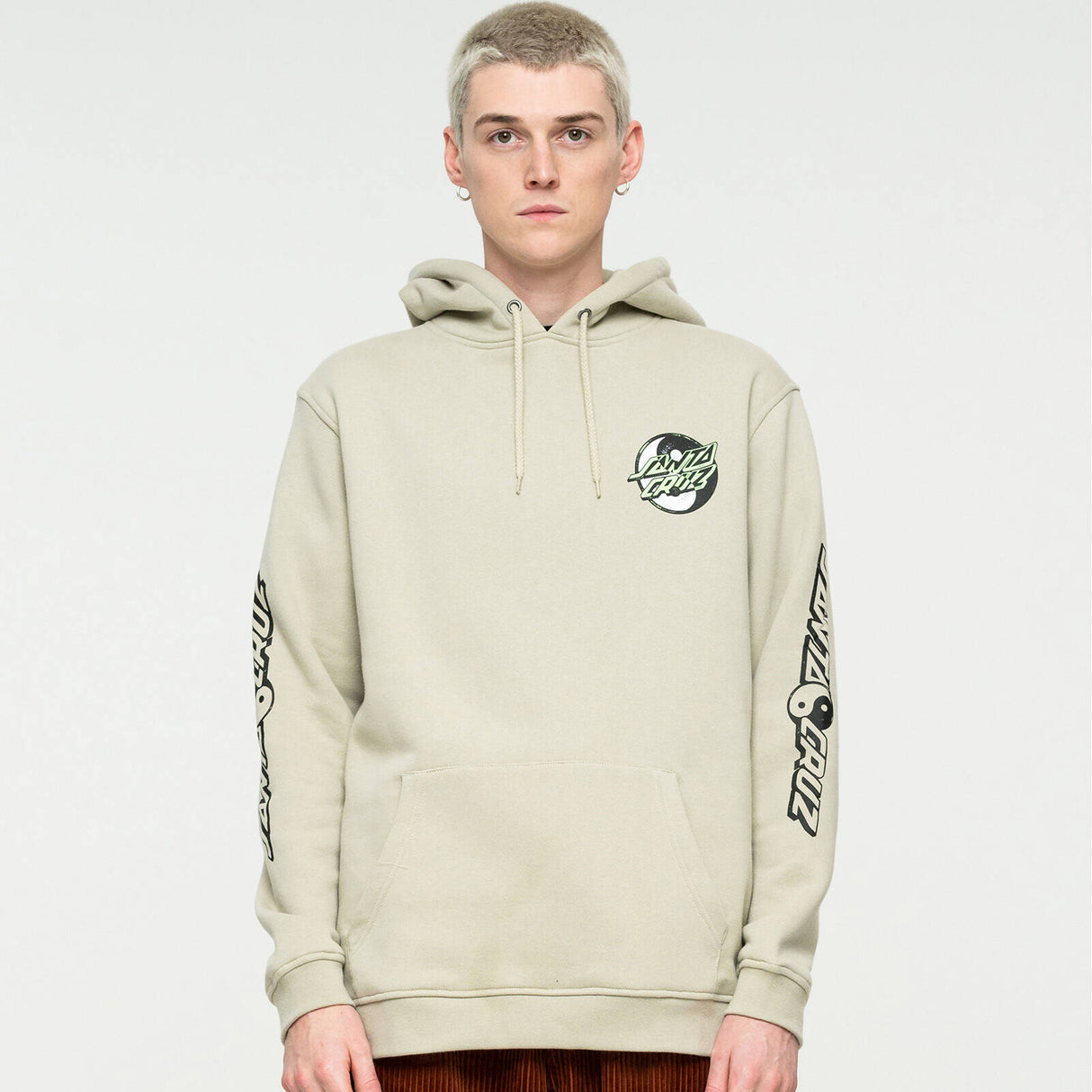 Santa Cruz Yin Yang Hoodie - Nickel