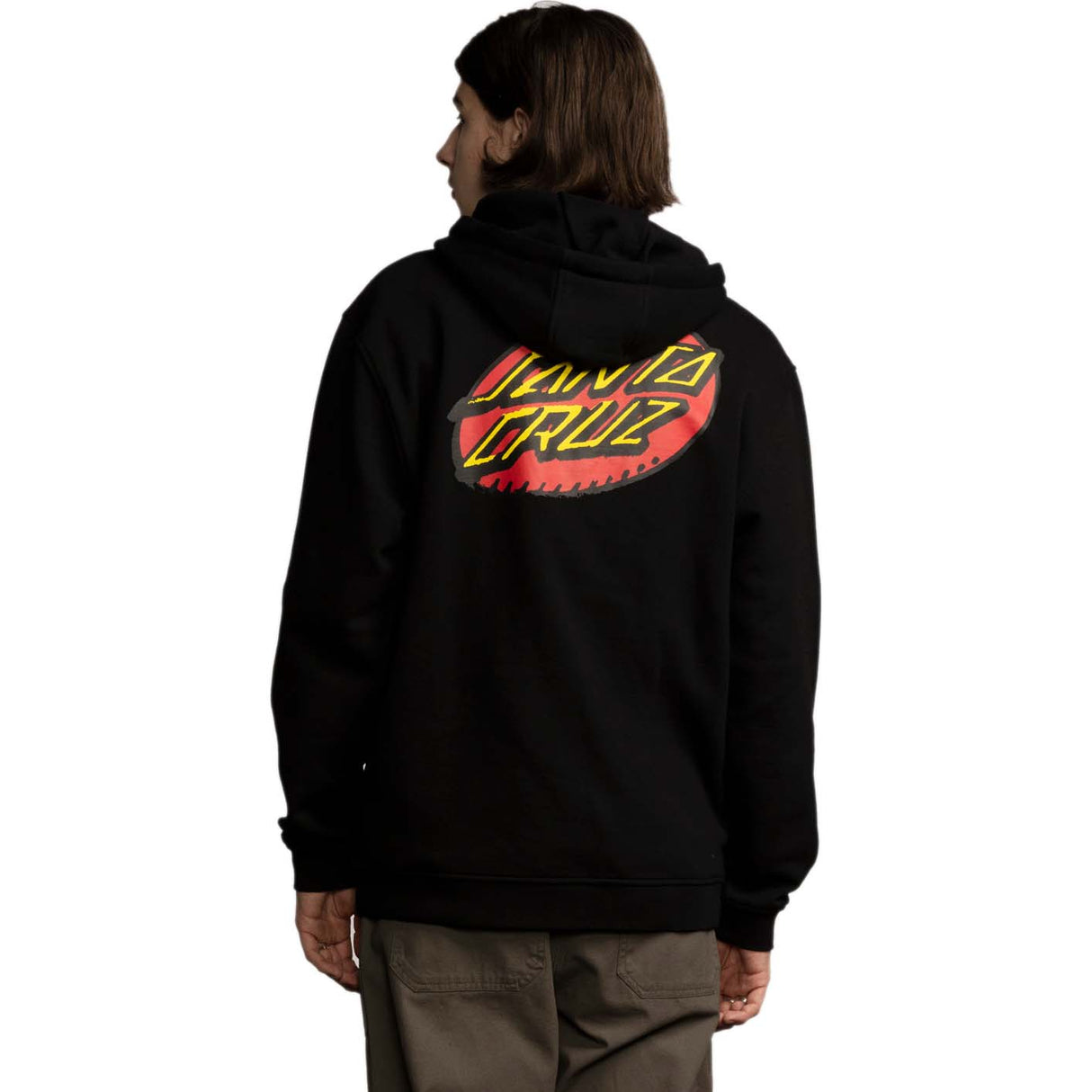 Santa Cruz Creep Dot Hoodie - Black