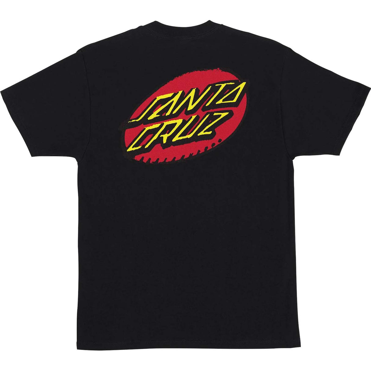 Santa Cruz Creep Dot T Shirt - Black
