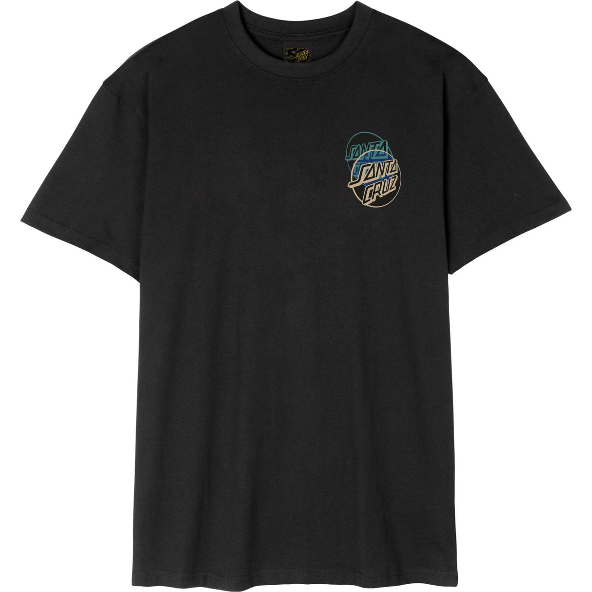 Santa Cruz Dissect Hand T Shirt - Black