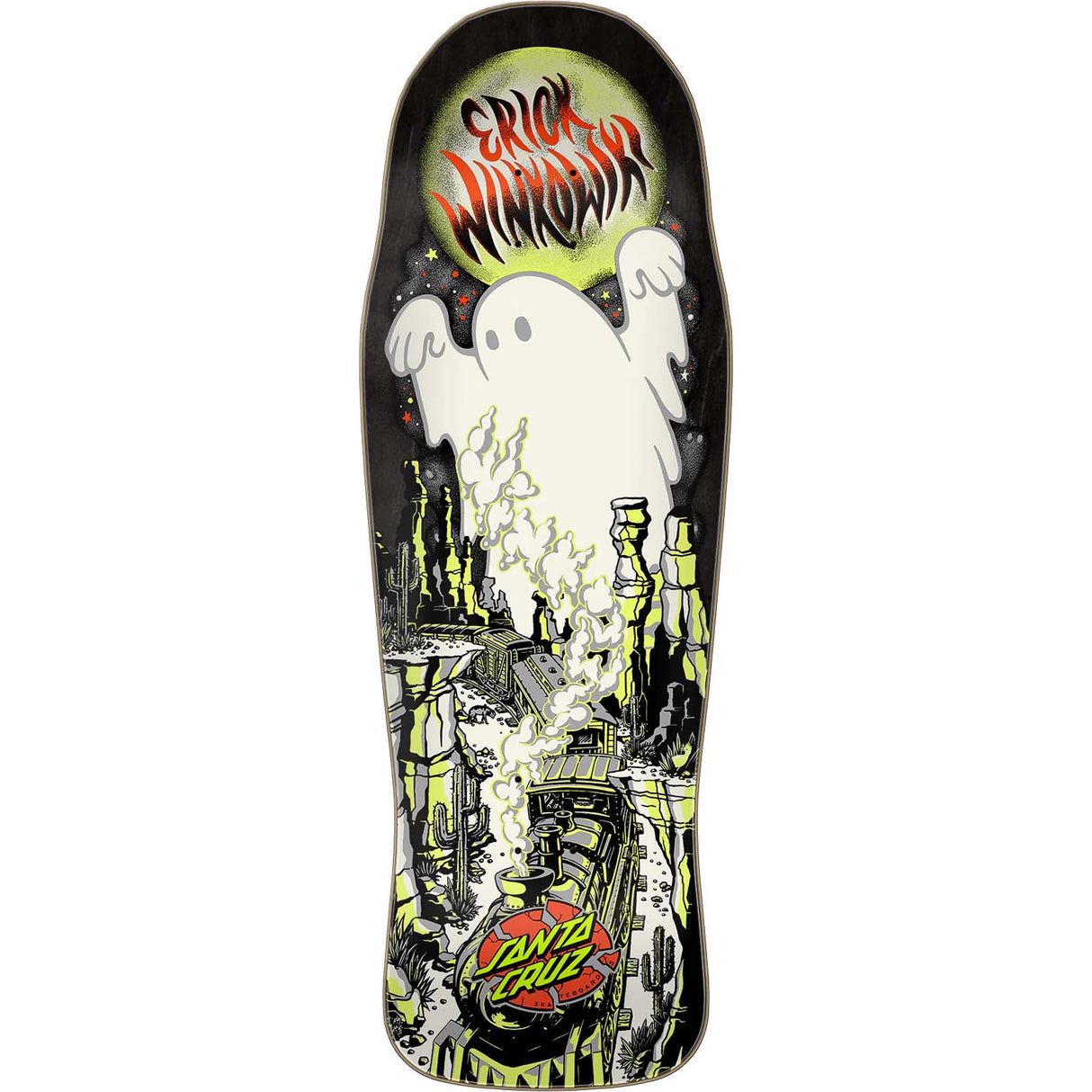 Santa Cruz Ghost Train Combo Skateboard Deck - Winkowski 10.34"