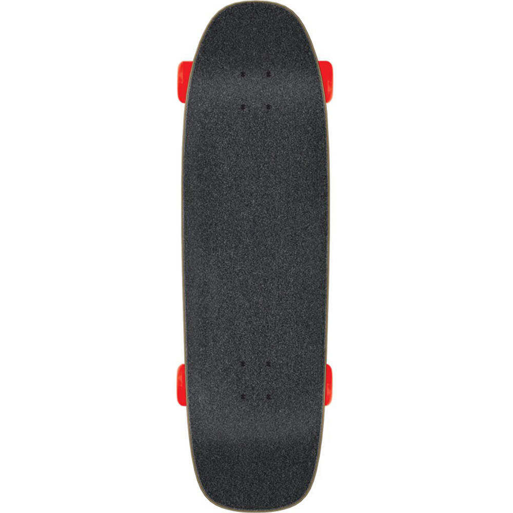 Santa Cruz Amoeba Street Skate Complete Cruzer - Black/Red 29.4''