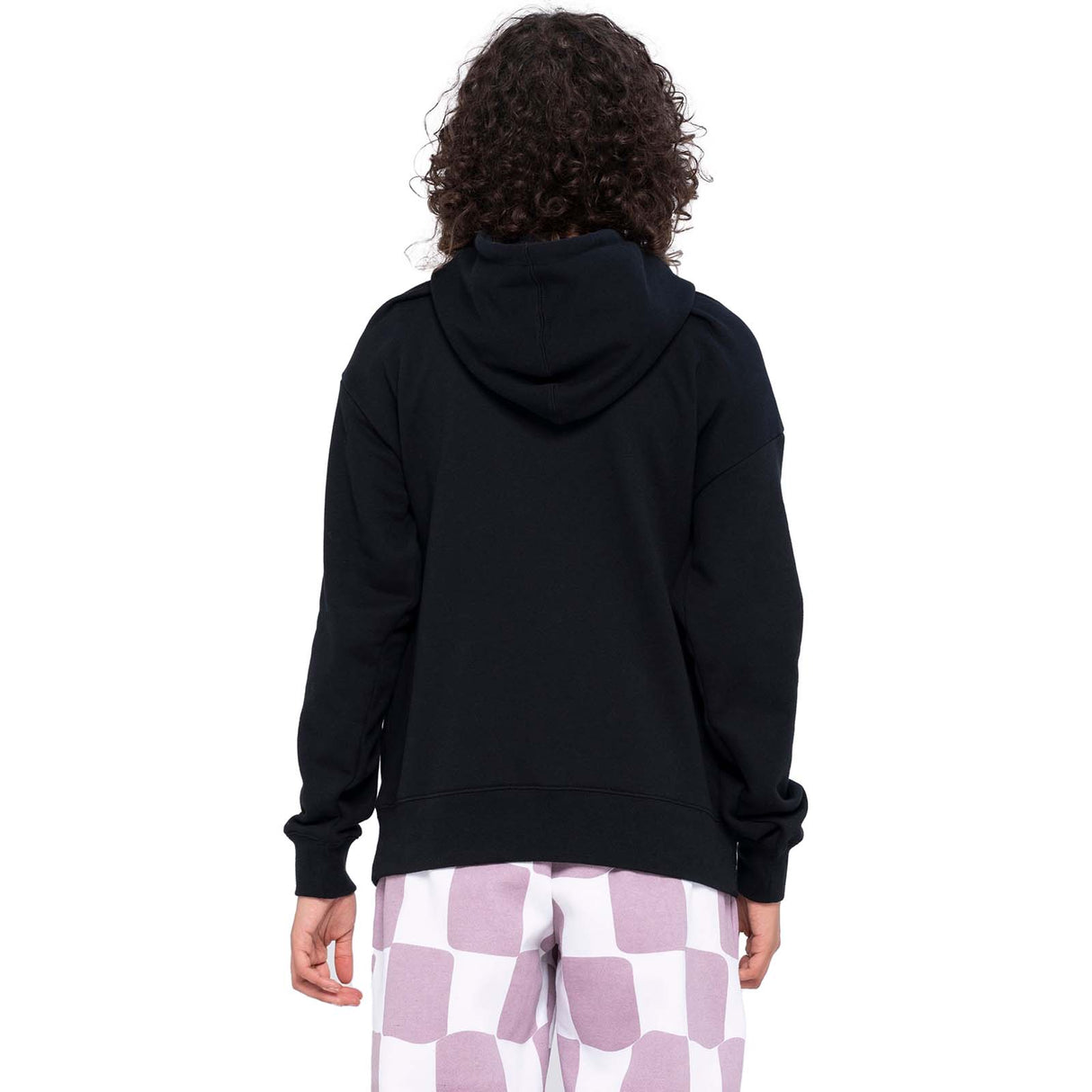 Santa Cruz Winged Moon Strip Womens Hoodie - Black