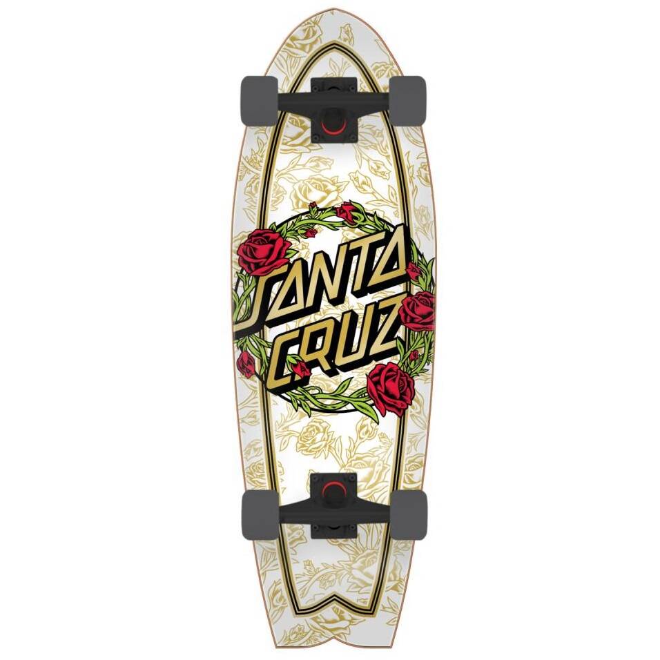 Santa Cruz Entangled Dot Cruiser Complete - Gold/Multi 27.7"