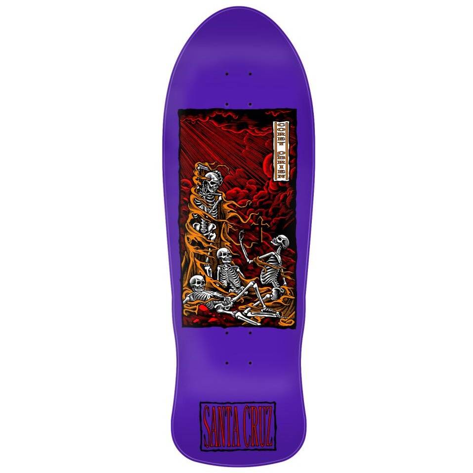 Santa Cruz Purgatory Skateboard Deck - O'Brien 9.85"