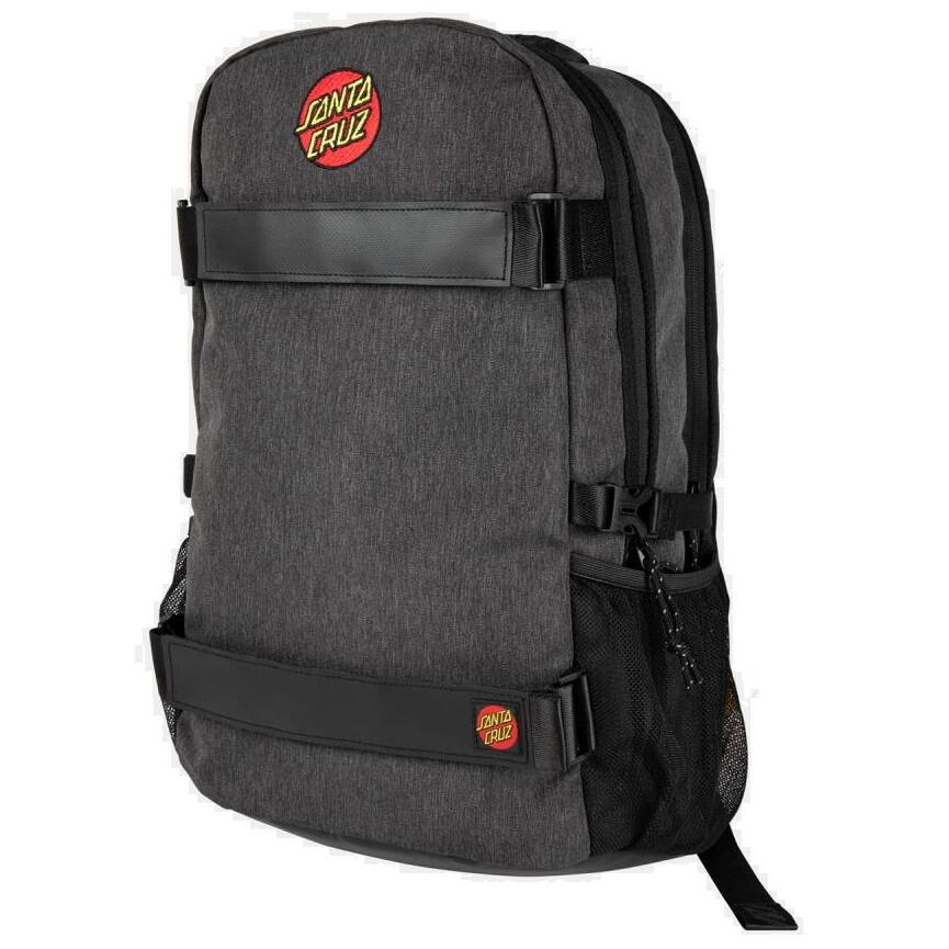 Santa Cruz Skatepack Classic Dot Emb Backpack - Black