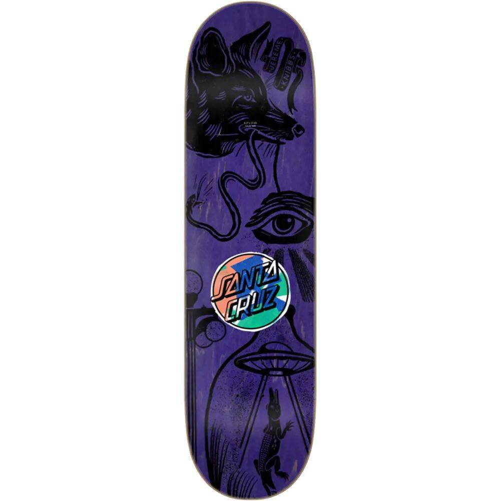 Santa Cruz Knibbs Seeker Skateboard Deck - Multi 8.27''