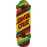 Santa Cruz Serape Street Skate Complete Cruzer - Multi 29.05''