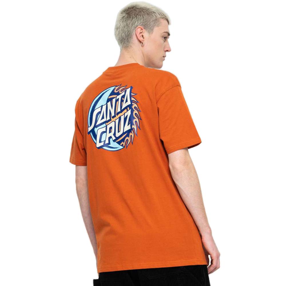 Santa Cruz Eclipse Dot T Shirt - Copper