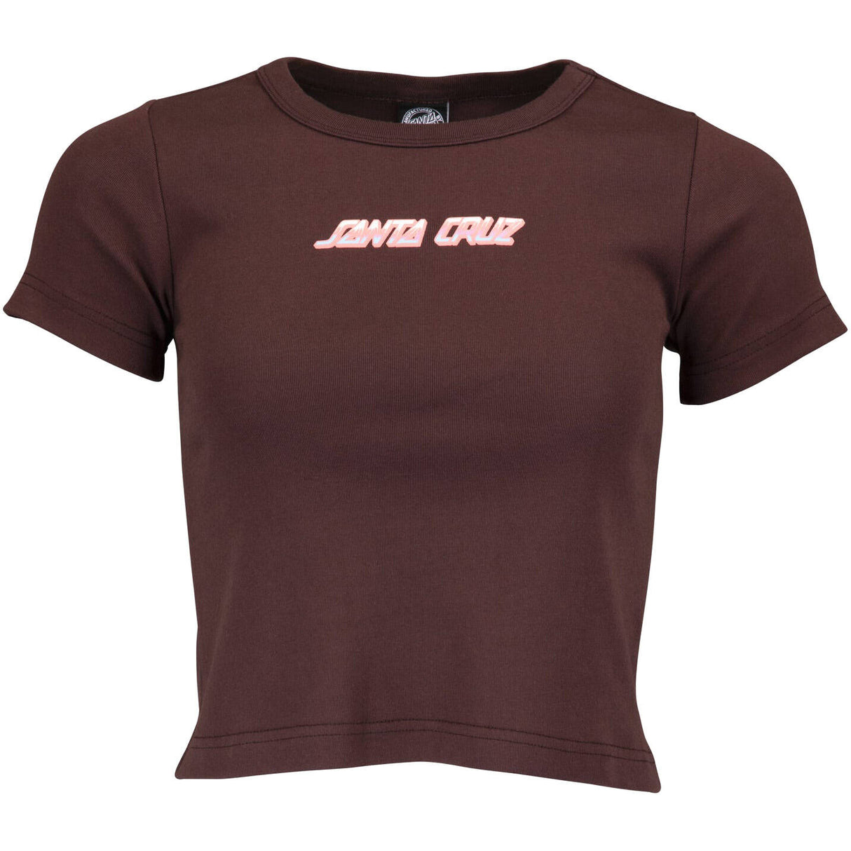 Santa Cruz Obscure Strip Womens T Shirt - Plum