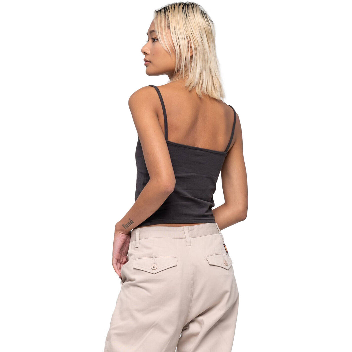 Santa Cruz Strip Womens Vest - Black Wash